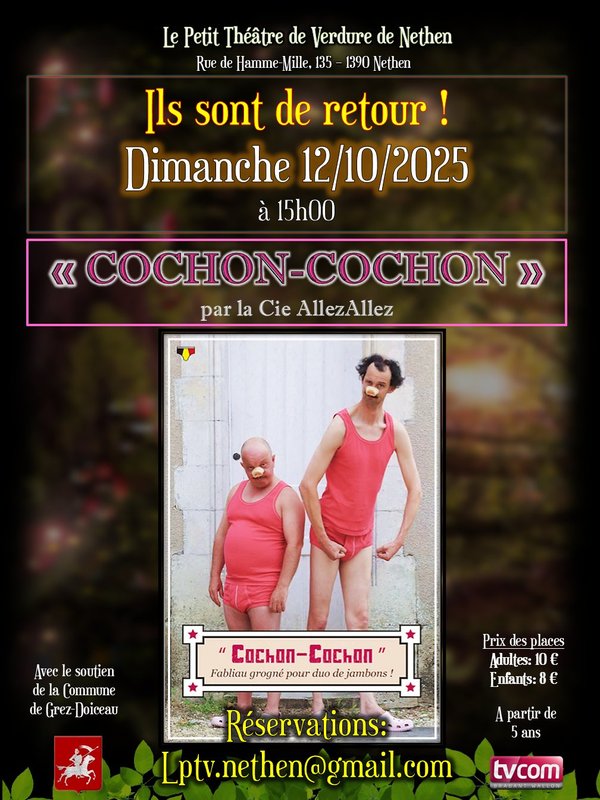 Spectacles Cochon-Cochon