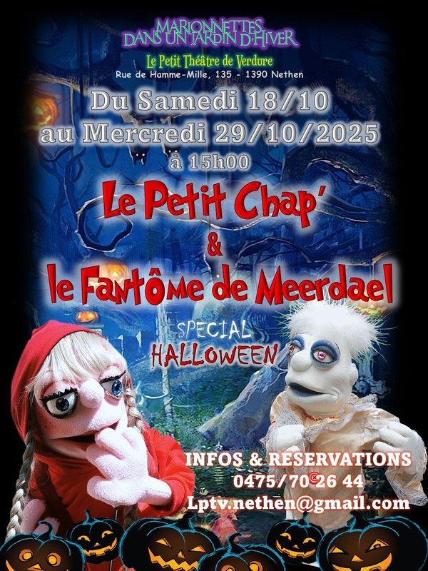 Spectacles Le Petit Chap  le Fantôme Meerdael