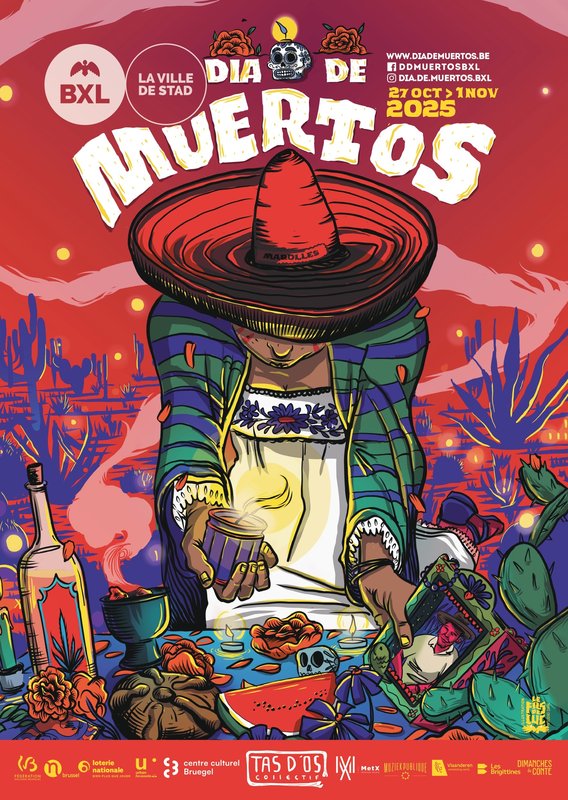 Loisirs Día Muertos dans Marolles - Bxl