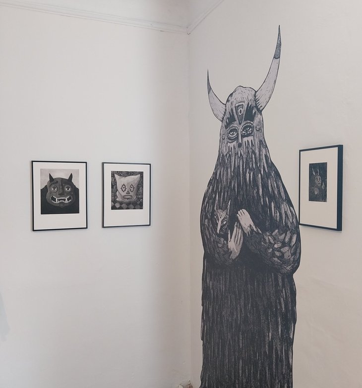 Expositions La gravure contemporaine château Thozée