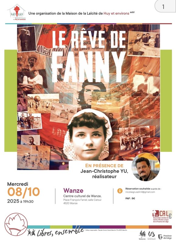 Spectacles Film rêve Fanny  Jean-Christophe yu