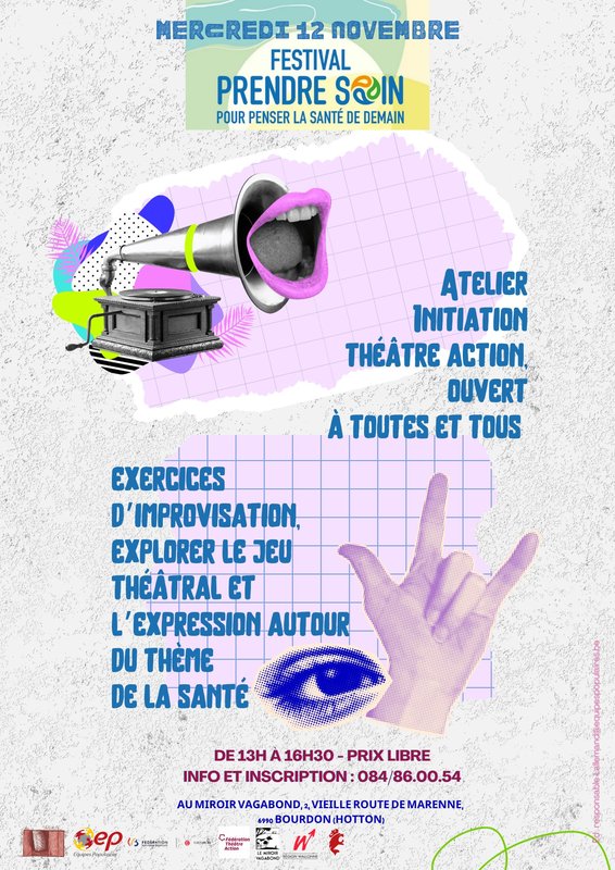 Spectacles Atelier Initiation théâtre action