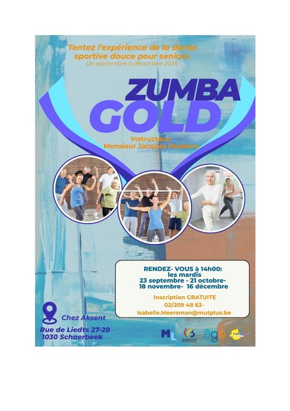 Stages,cours Zumba Gold