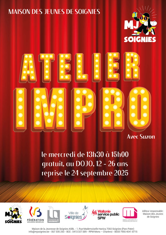 Stages,cours Atelier improvisation