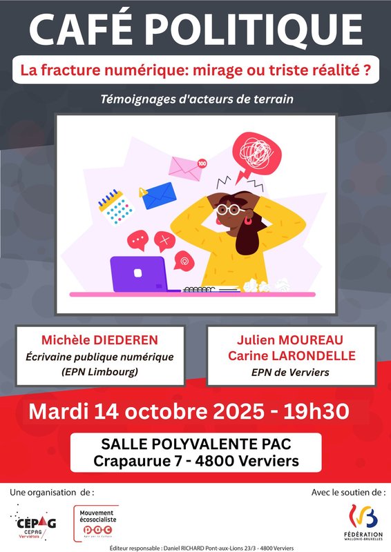 Conférences La fracture numérique : Mirage triste réalité ?