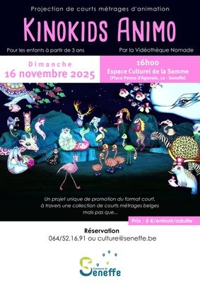 Spectacles « Kinokids Animo : Projection courts métrages d animation