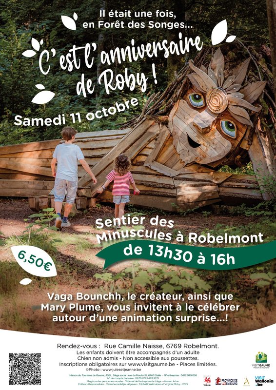 Loisirs Il était fois Foret Songes, l anniversaire Roby