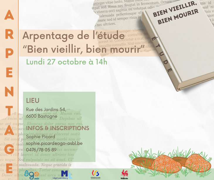 Conférences Arpentage l étude  Bien vieillir, bien mourir 
