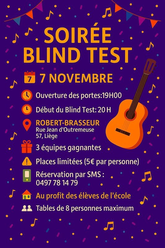 Soirées Blind test