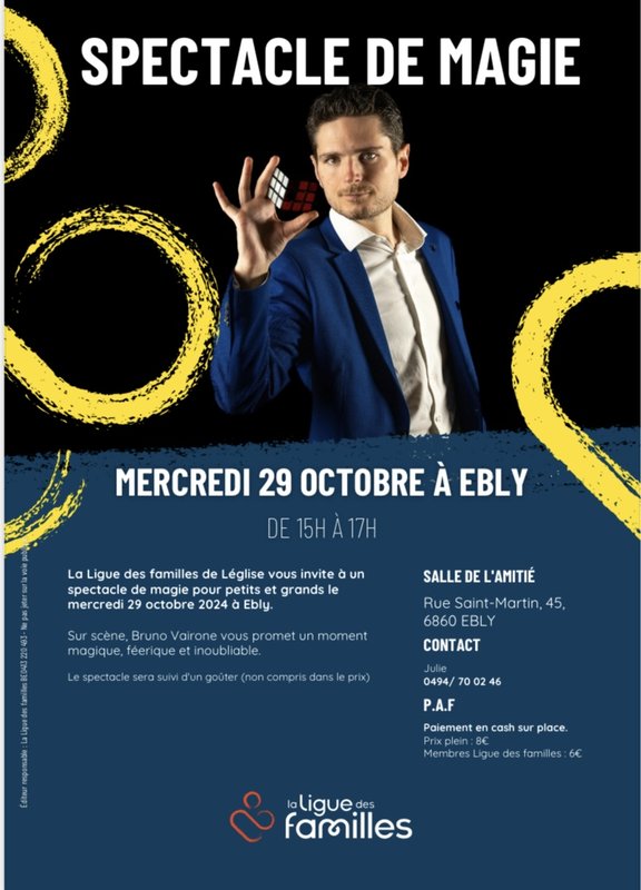 Spectacles Spectacle magie
