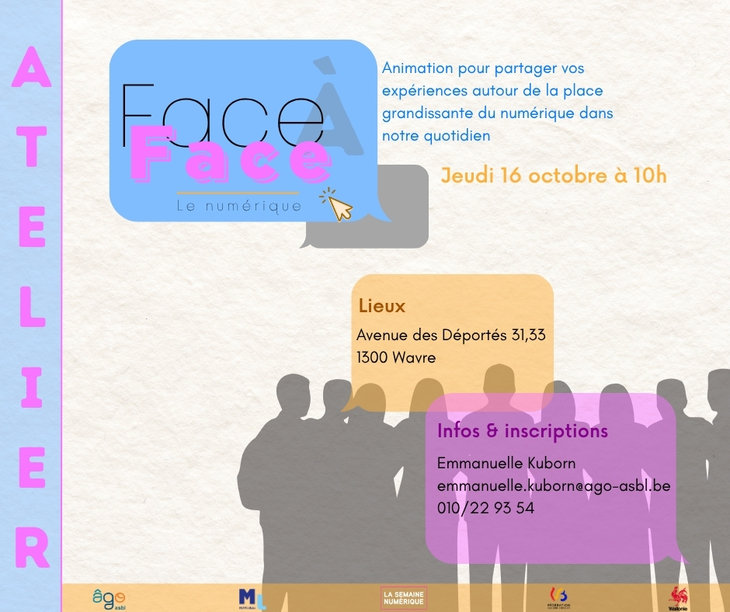 Loisirs Face Face : numérique. 2change réflexion