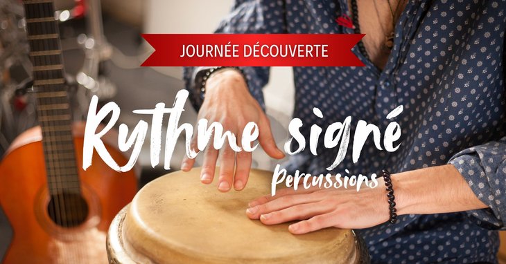 Stages,cours Journée Découverte Percussions rythme signé