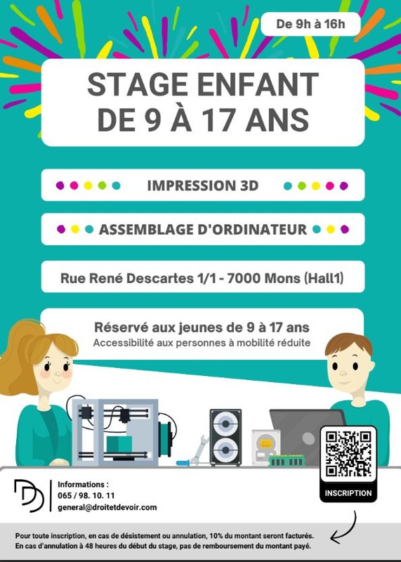Stages,cours Stage enfant
