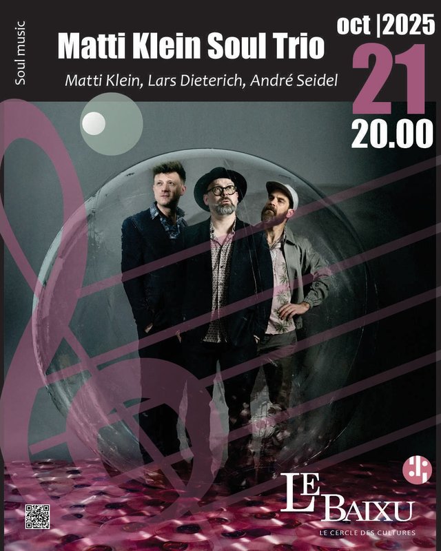 Concerts Matti Klein soul trio