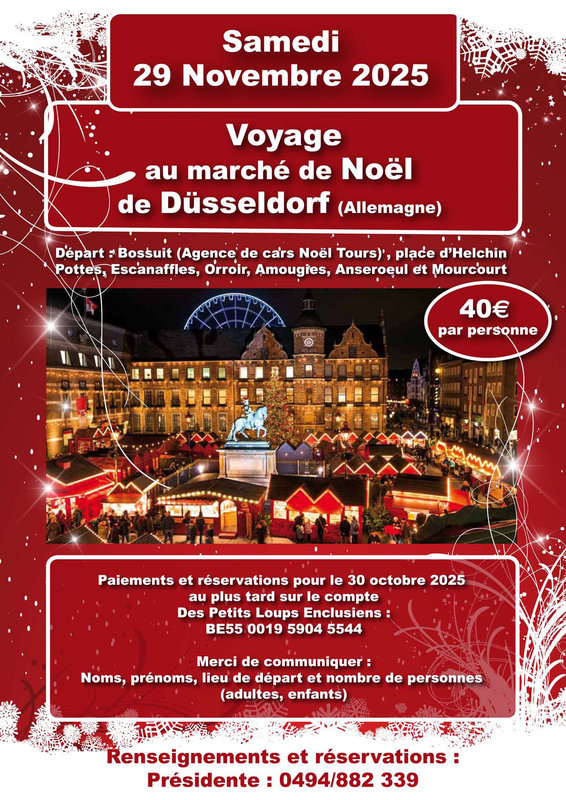 Excursions, séjours Voyage marchés Noël