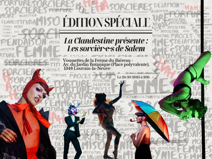 Concerts La Clandestine : sorcièr·e·s Salem