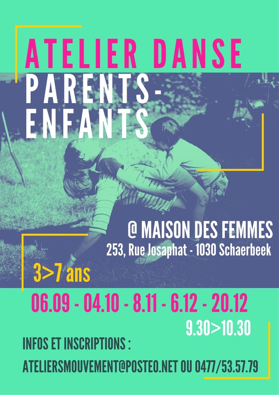 Stages,cours Atelier danse Parent-enfant