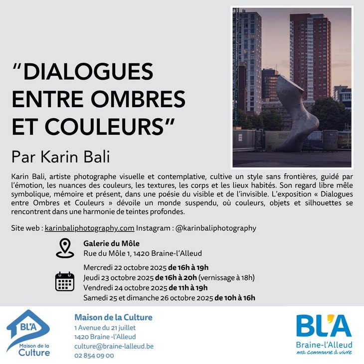 Expositions Exposition Photo - Dialogues Entre Ombres Lumières