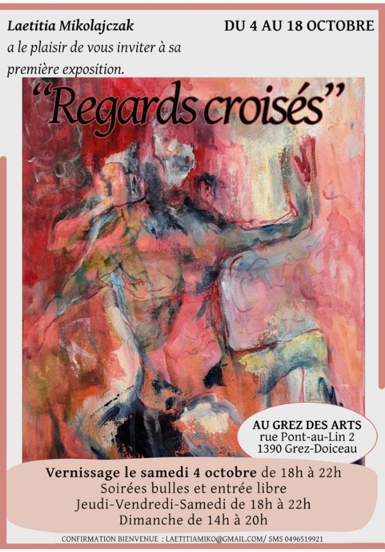Expositions Exposition peinture  Regards Croisés 