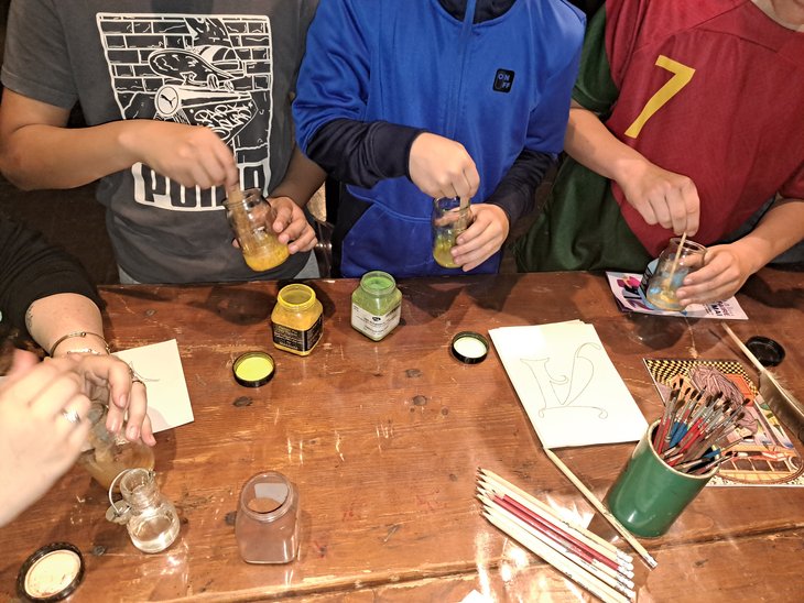 Stages,cours Atelier poésie (haïku) enluminée