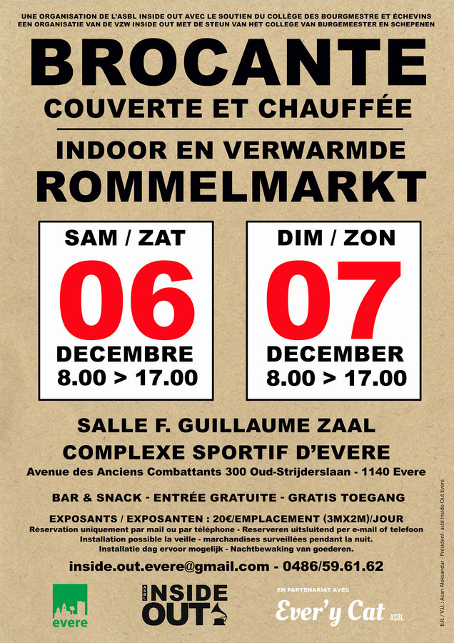  Grande Brocante intérieur chauffée