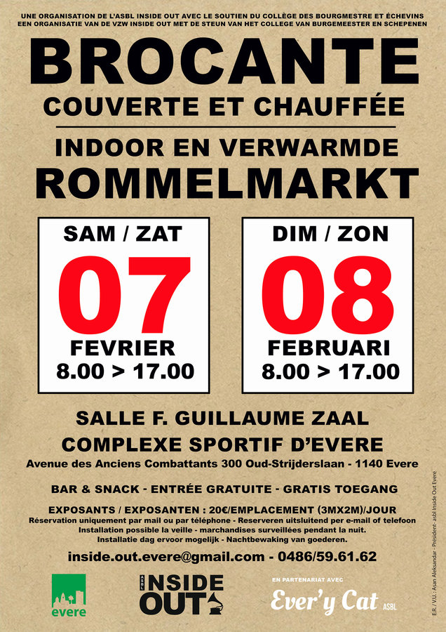  Grande Brocante intérieur chauffée