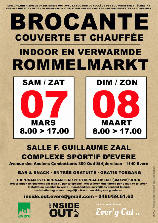  Grande Brocante intérieur chauffée