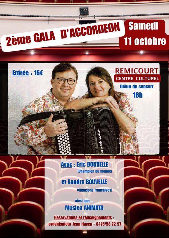 Concerts 2e Gala d accordéon