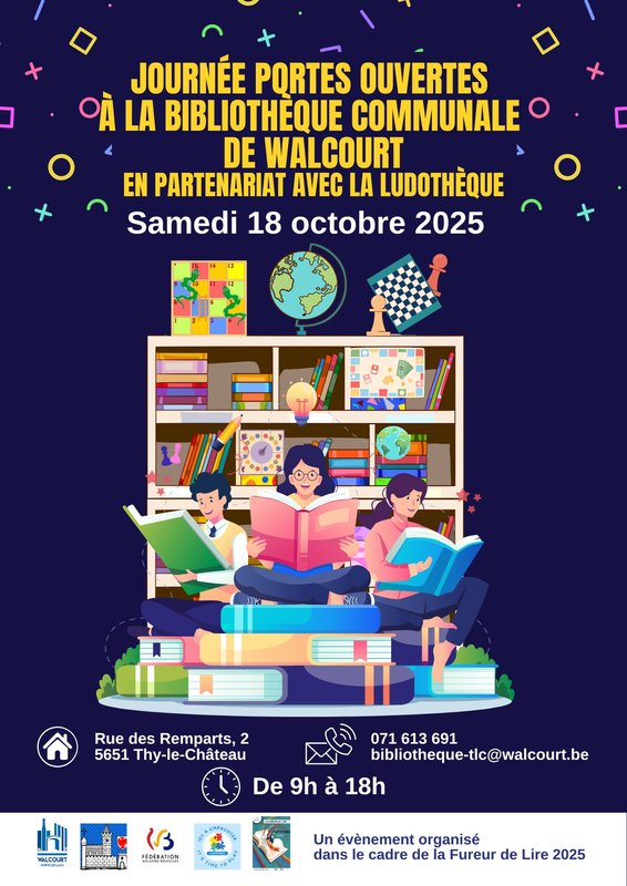 Loisirs Journée portes ouvertes la bibliothèque de ludothèque