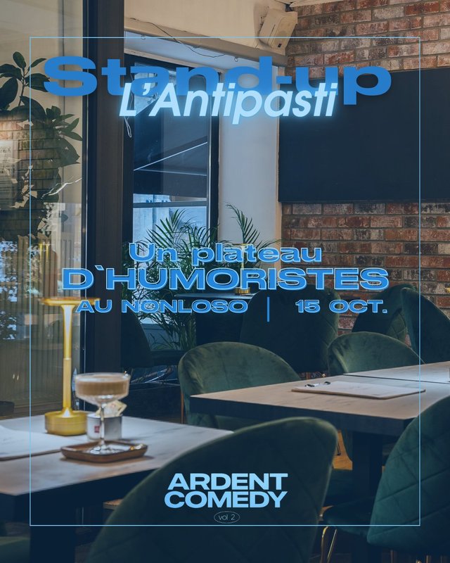 Spectacles Stand-up & Antipasti