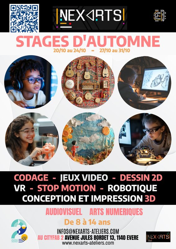 Stages,cours Stages Toussaint - Conception Impression 3D