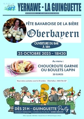 Loisirs Fête bavaroise la bière - Oberbayern