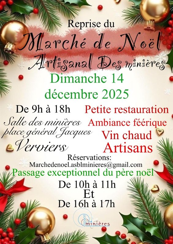 Marchés de Noël Marché Noel Artisanal Minières