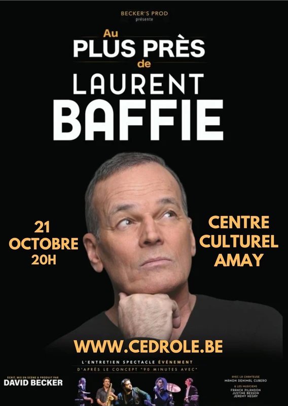 Spectacles Au plus près Laurent Baffie