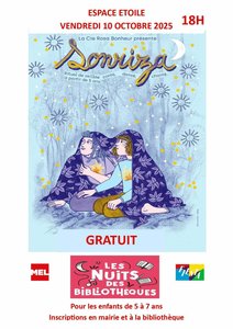 Loisirs Sonriza - nuits bibliothèques