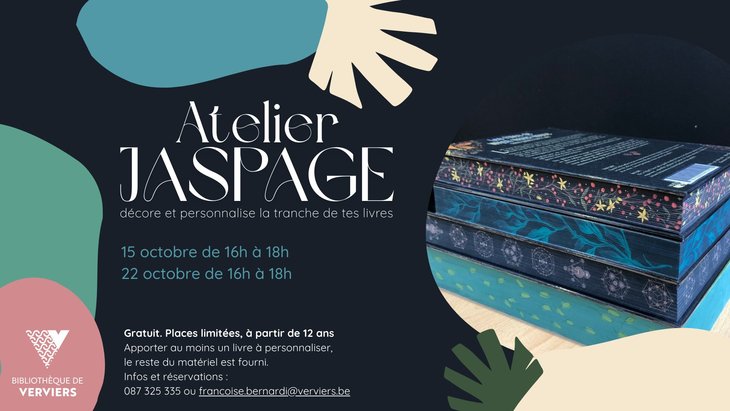 Stages,cours Atelier jaspage