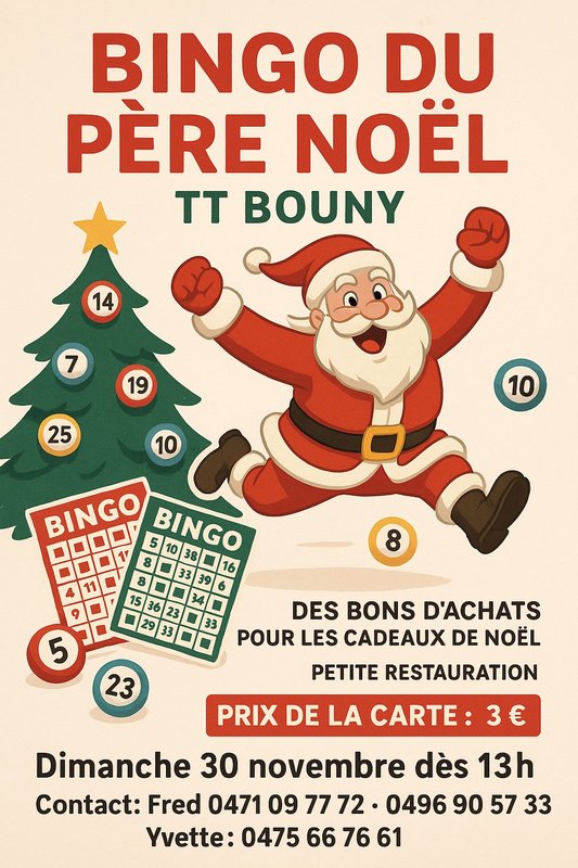Loisirs Bingo Père Noel