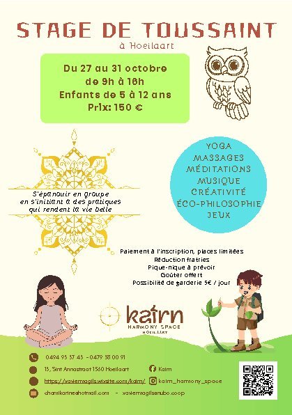 Stages,cours Stage vacances pour enfants
