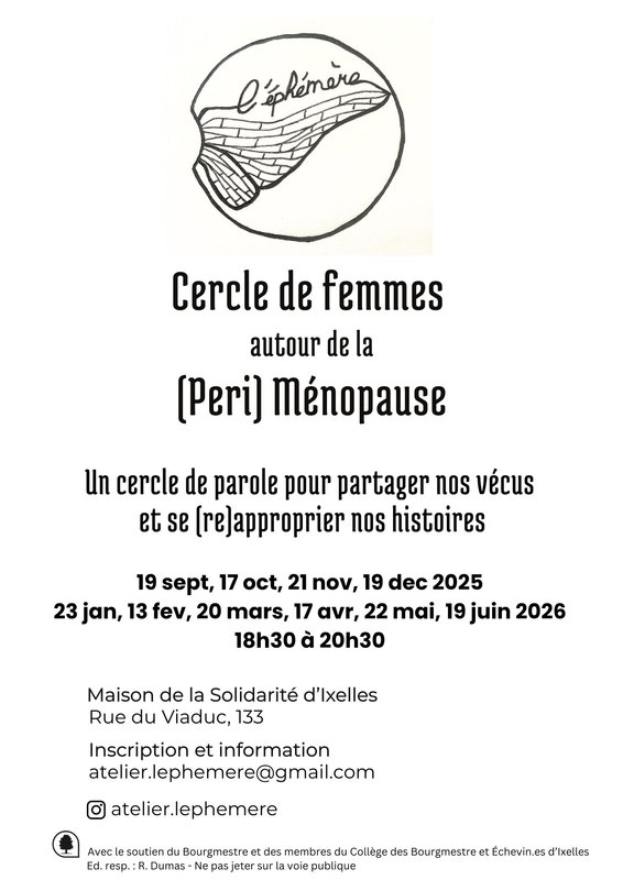 Stages,cours Cercle Femmes autour la (PERI)Ménopause