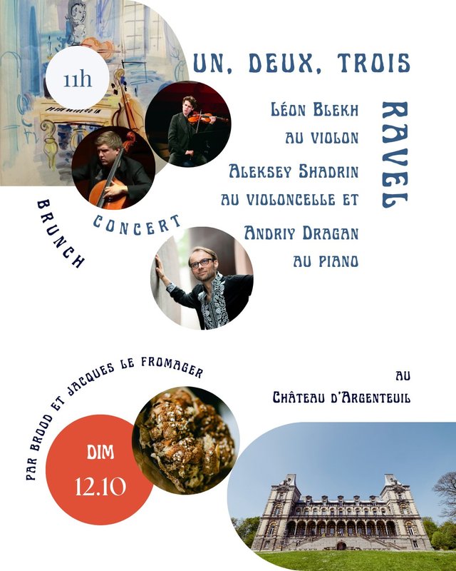 Concerts Un, deux, trois Ravel