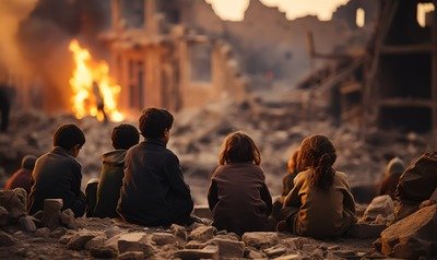 Conférences  Migration, guerre, crise environnementale, droits l enfant menacés  - Conférence