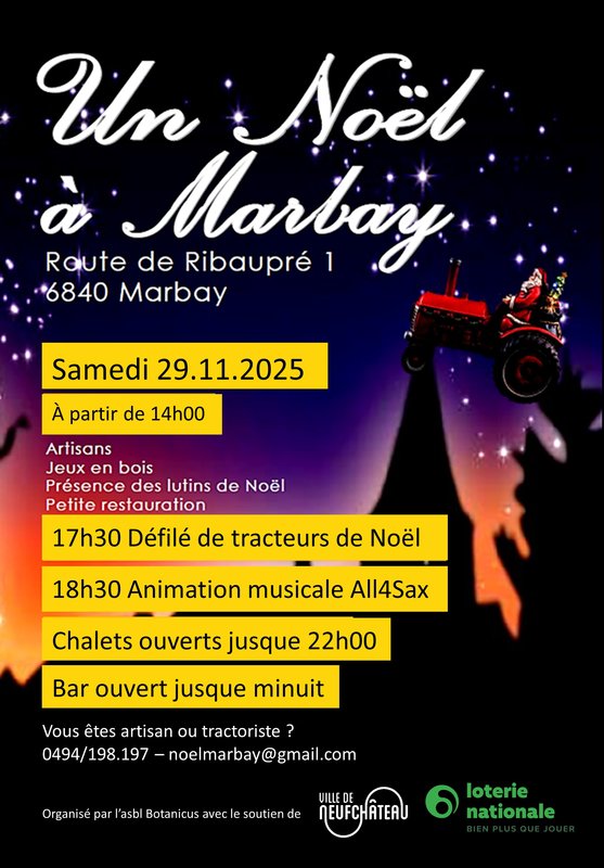 Marchés de Noël Un Noël Marbay