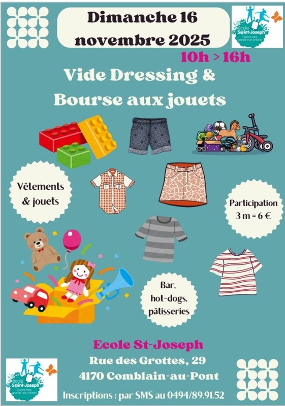 Loisirs Vide dressing & bourse jouets