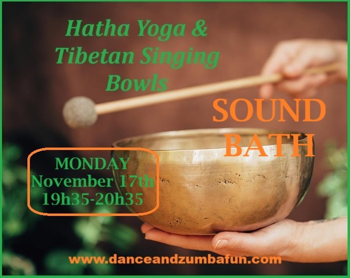 Stages,cours Sound Bath & Hatha Yoga