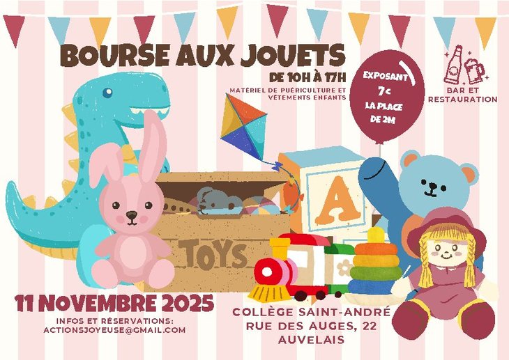Loisirs Bourse spéciale enfants Jouets - livres - vêtements - articles puériculture