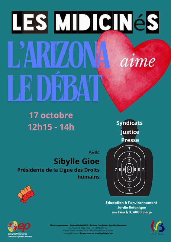 Conférences L Arizona aime débat
