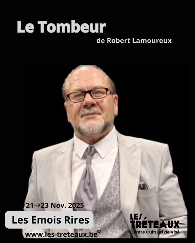 Spectacles Le Tombeur Robert Lamoureux les Emoisrires