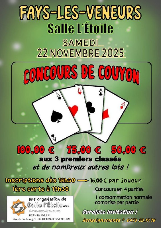 Loisirs Concours couyon