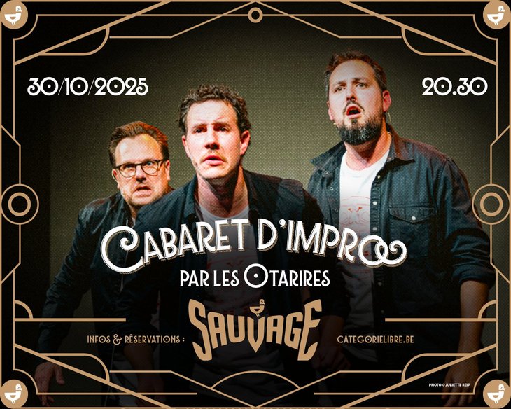 Spectacles Cabaret Impro - Brasserie Sauvage