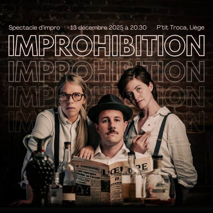 Spectacles Improhibition: cabaret d impro Otarires